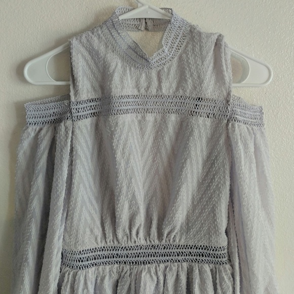 Free people Aslan Cold Shoulder Mini Dress size 2 - Picture 6 of 8